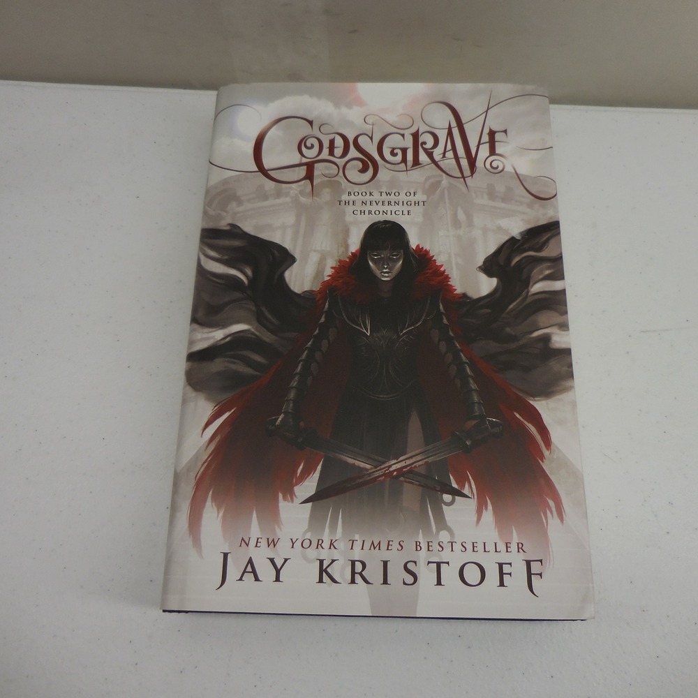 Godsgrave Jay Kristoff Signed First Edition Nevernight Chronicle Book 2 HC